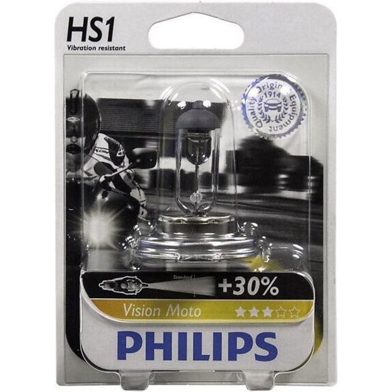 Ampoule Philips type HS1 Vision Moto 12V 35/35w
