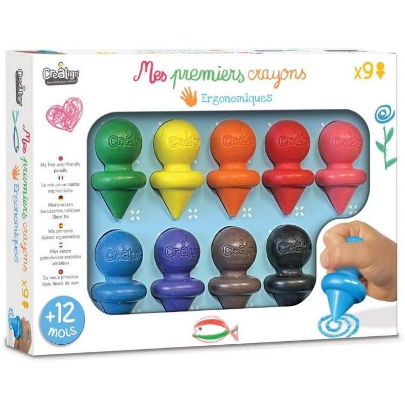 Boite de 9 Mes premiers crayons