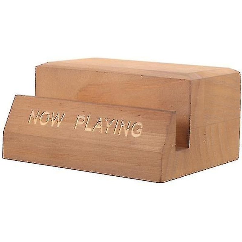 Support D'affichage De Disque Vinyle En Bois Support De Flûte À Vinyle De Bureau Support De Disque Vinyle