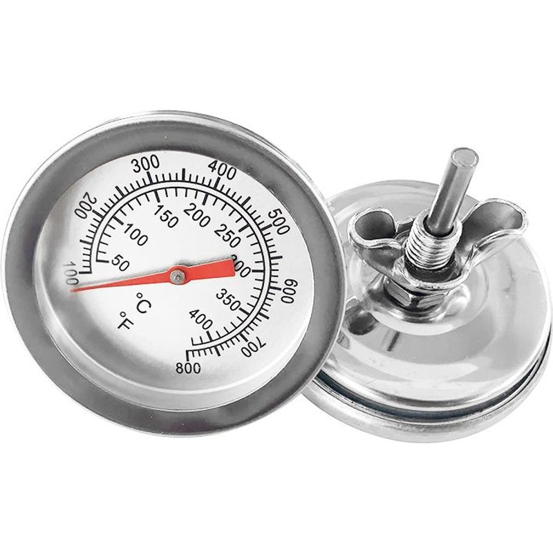 Thermomètre pour fumeur de Barbecue, en acier inoxydable, pour la viande, la cuisine et la maison