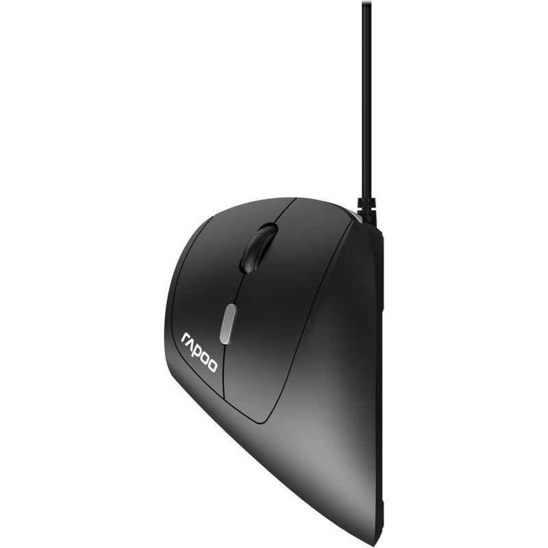 Souris USB filaire ergonomique verticale EV-200 Noire