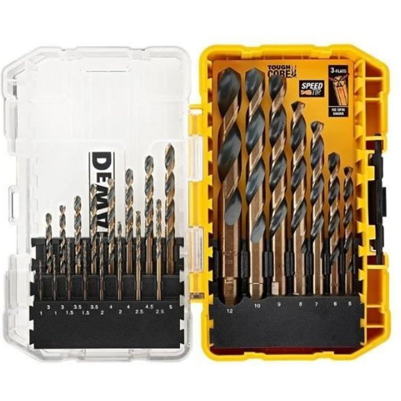 Coffret de foret Dewalt HSS-G 23 pièces