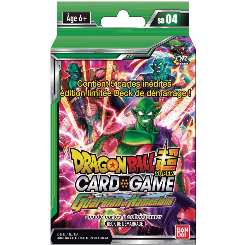 Bandai Dragon Ball Super Jcc - Starter 4 X6 (Blister)