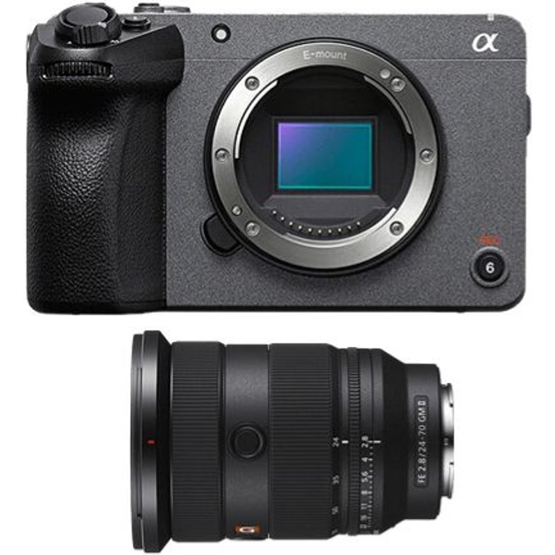 Caméra de cinéma numérique Sony FX30 + FE 24-70mm f2.8 GM II