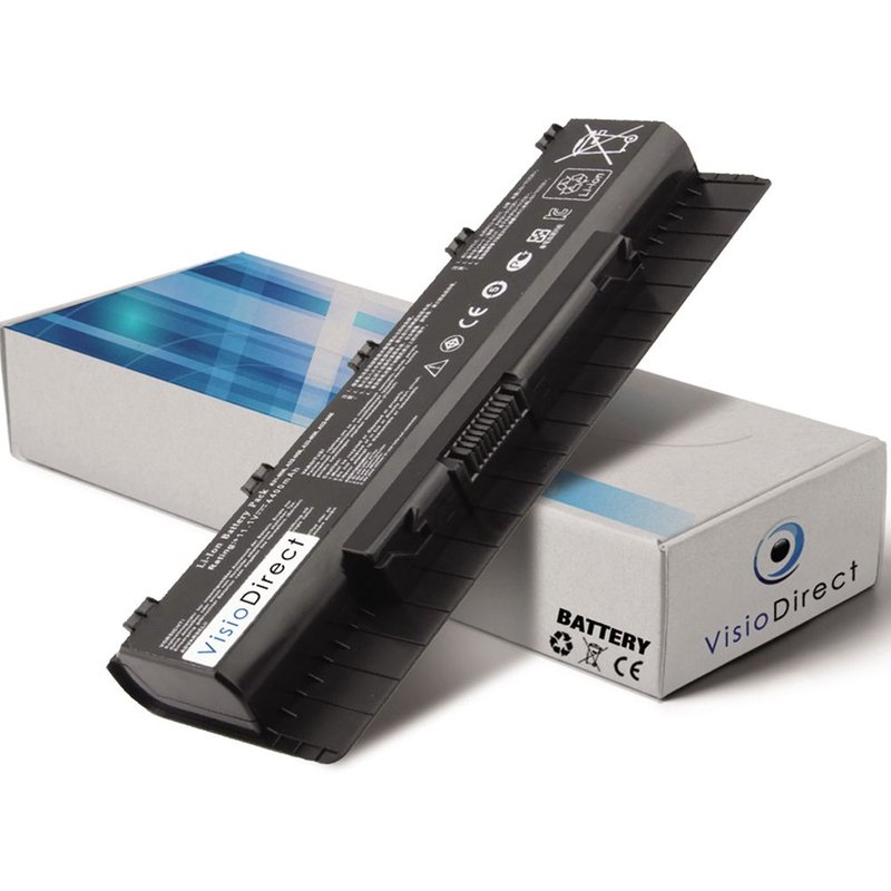 Batterie pour ASUS N46 N46VB N46VJ N46VM N46VZ N56JR N56VM N56VJ N56VV N56VZ N76 N76VB N76VJ N76VM N76VZ N76V 11.1V 4400Mah - Visiodirect -