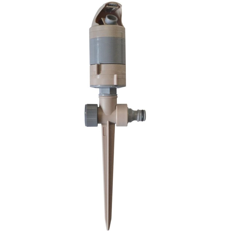 Jardibric - Turbine de Surface 2 Jets sur pic passant, arroseur rotatifs