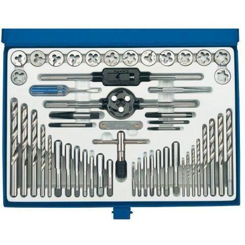 Coffret tarauds/filiere Draper 52 pieces