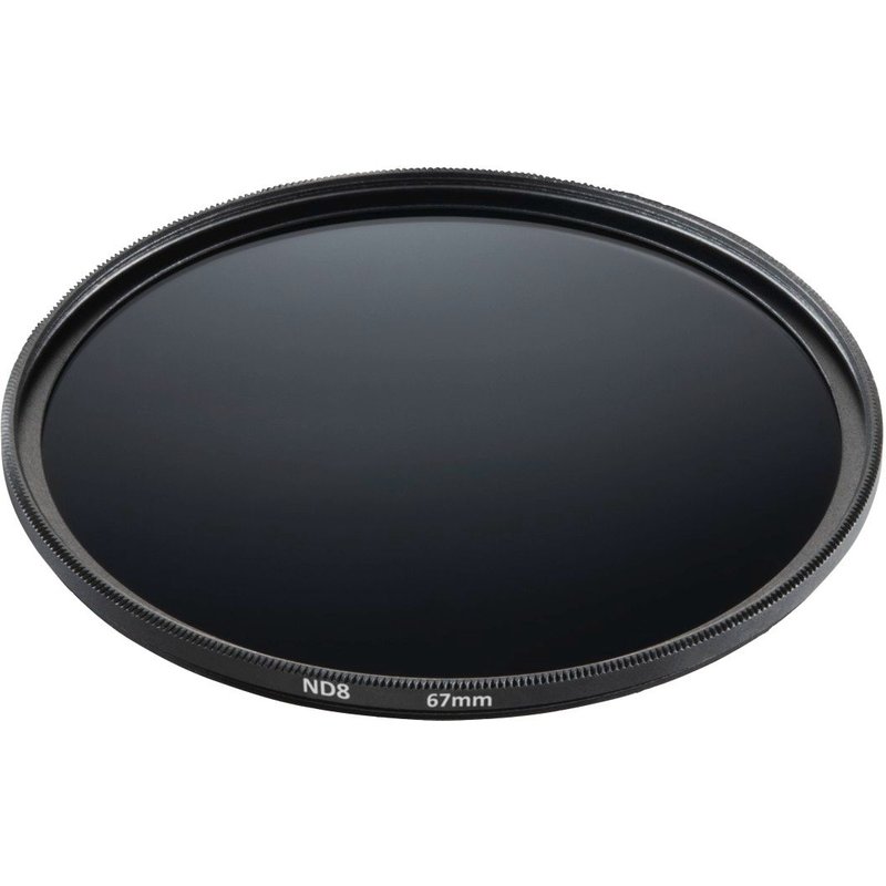 Lot de filtres gris ND8, ND64, ND1000, 67 mm, avec étui à filtres