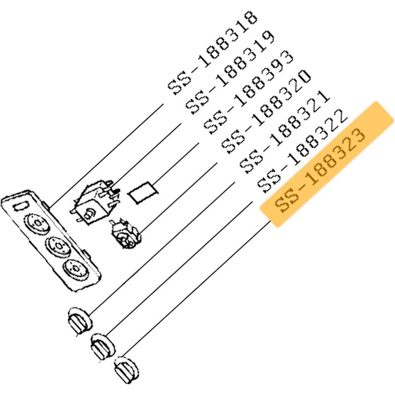 Bouton minuterie - Four, cuisinière (SS-1600005674 SEB)