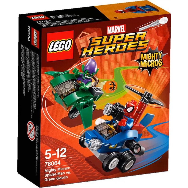 LEGO 76064 - Mighty Micros: Spider-Man contre le Bouffon Vert