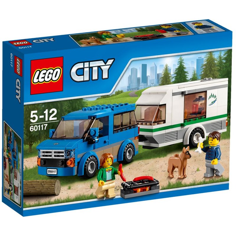 LEGO City - La camionnette et sa caravane - 60117