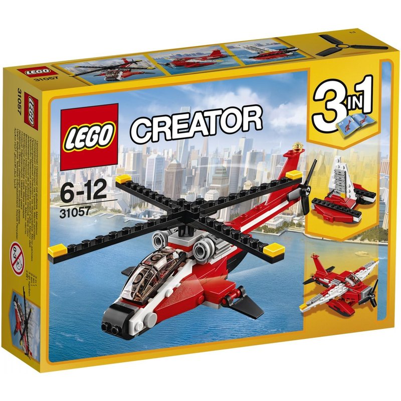 LEGO 31057 - L'hélicoptère rouge