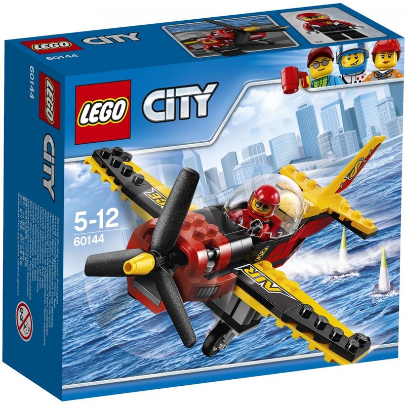 LEGO City 60144 - L'avion de course