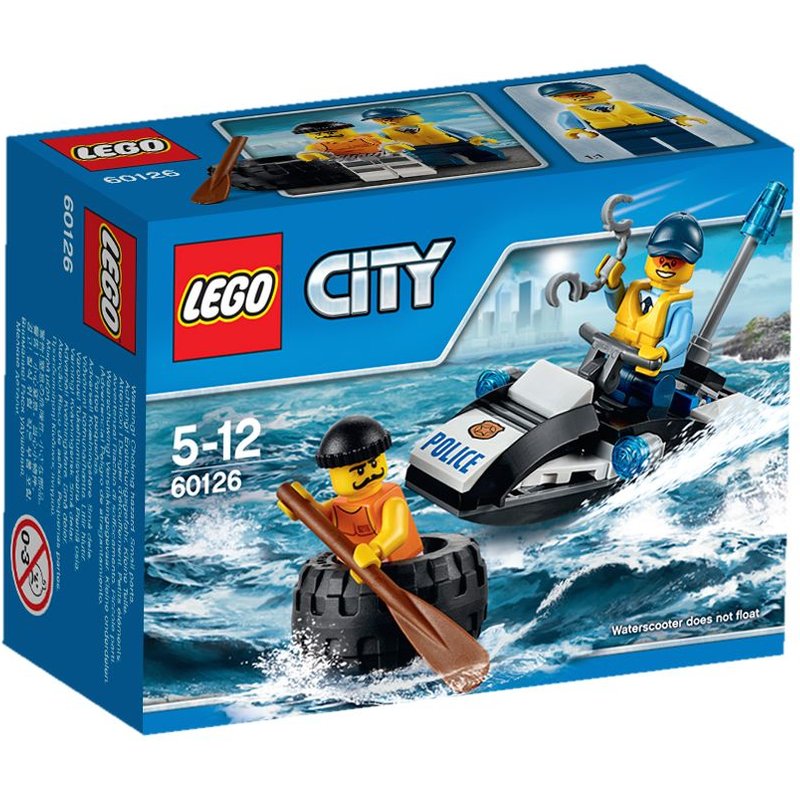 LEGO City - L'évasion du bandit en pneu - 60126