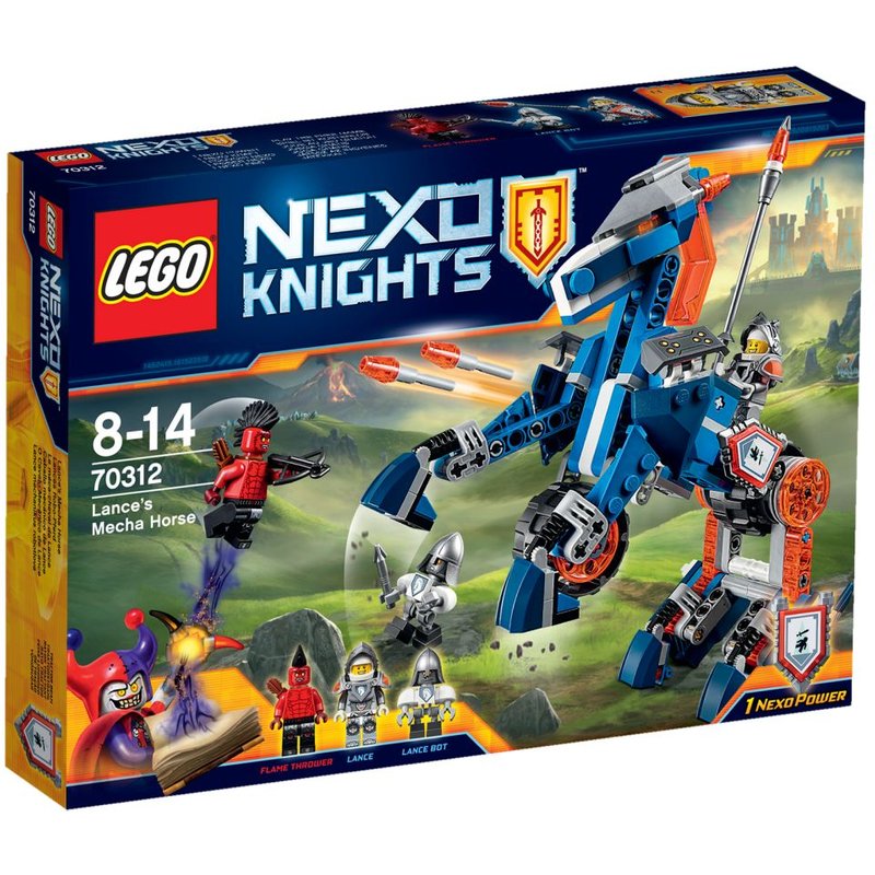 LEGO Nexo Knights - Le méca-cheval de Lance - 70312