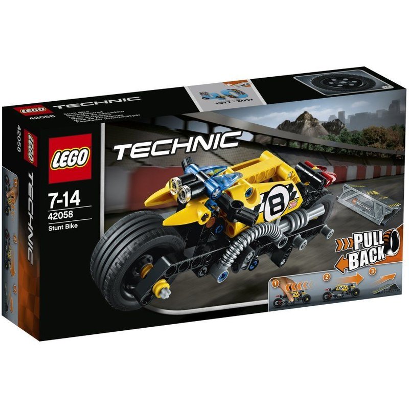LEGO Technic - La moto du cascadeur - 42058