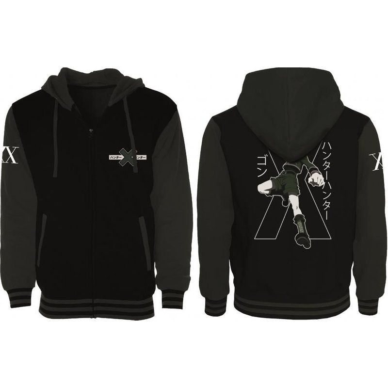Hunter X Hunter - Gon Freecss - Jacket Varsity Homme (M)