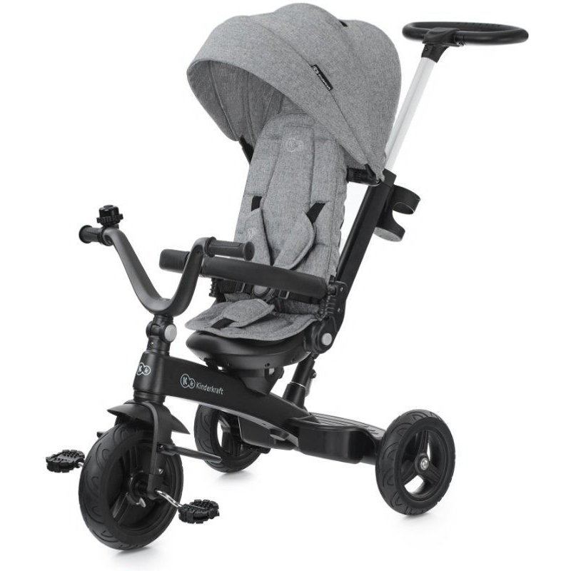 Kinderkraft Tricycle Enfant Évolutif Twipper 5en1 Gris