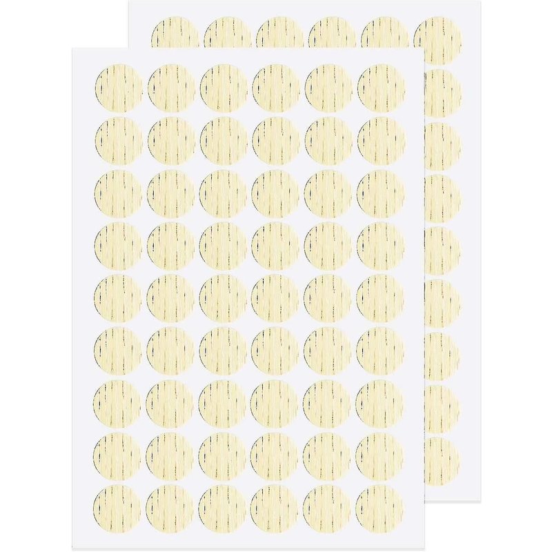 Bouchon À Vis Trou De Fixation Auto-Adhésif Couvercle À Vis En Bois Pvc Auto-Adhésif Couvercle À Vis Auto-Adhésif Tête Meuble Meubles Meubles