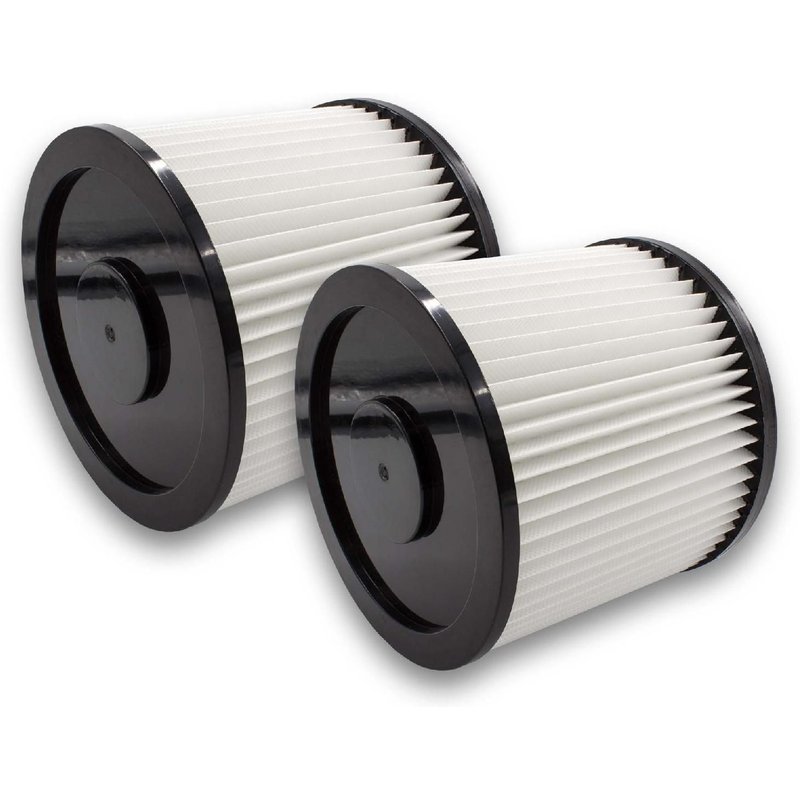 vhbw 2x Filtres ronds pour aspirateurs polyvalents, compatible avec Klarstein IPX4, IVC-50, VCM-IVC-50