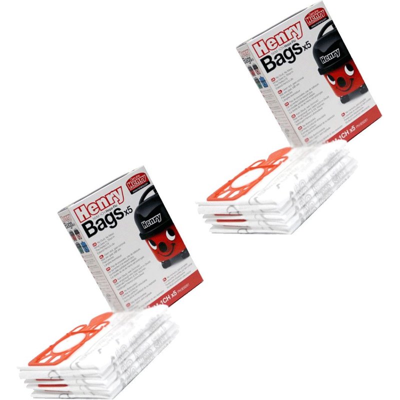 Lot de 2 boîtes de 5 sacs - Aspirateur (NVM1CH, NVM-1CH )