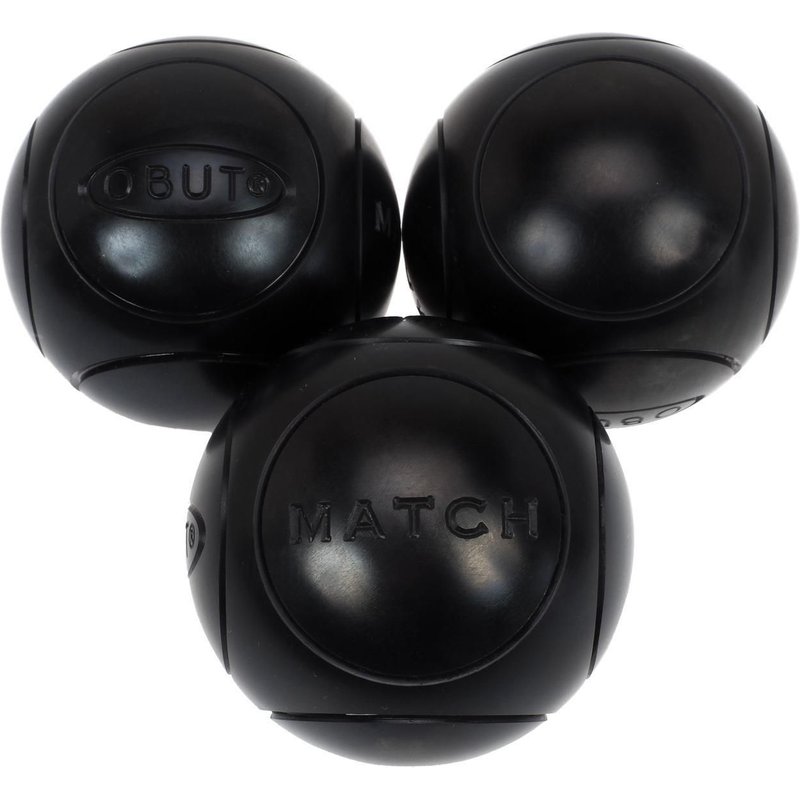 Boules De Pétanque Obut Boules De Pétanque Obut Match Noire (1) 73 Mm Noir 660g