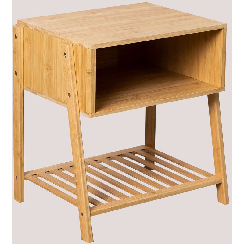 Table De Chevet En Bambou Natela Bambou