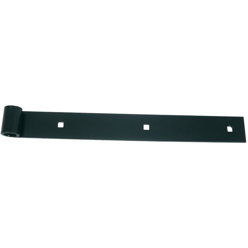 Penture Droite Fer Plat Noir Cataphorèse 50x8x1000 Mm Diamètre 20mm - Torbel - 1158104