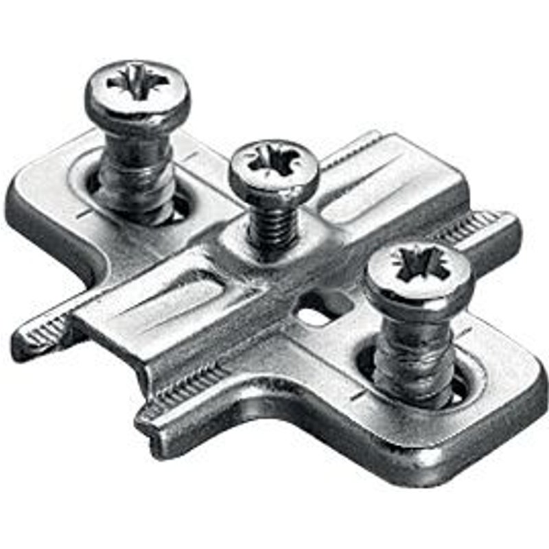 Embase Symétriques Type B2vgh Réglable En Hauteur - Salice - B2vgh09/17