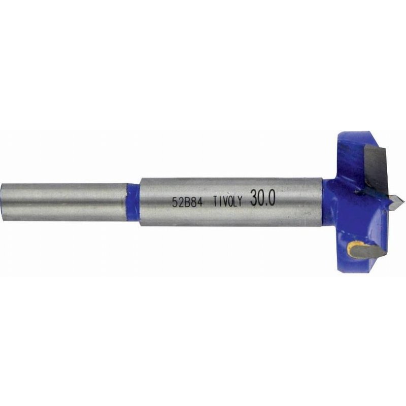 Mèche charnière TIVOLY Plaquette carbure - Queue cylindrique Ø 15 mm L 79.5 mm - 11102421500