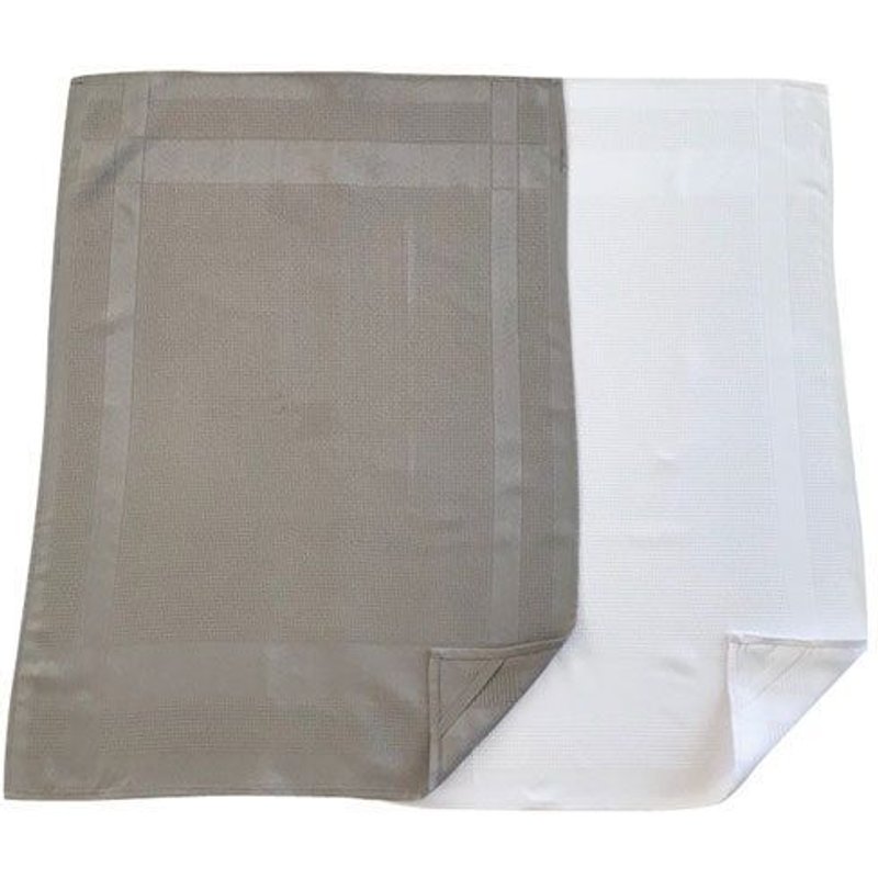 Torchon microfibre gaufré 50x70cm x2