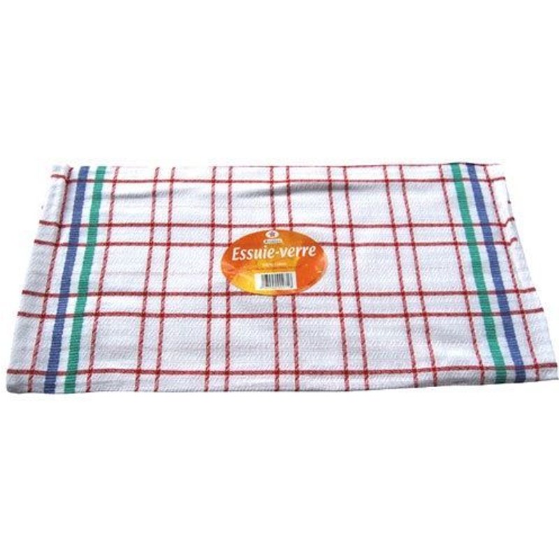 Torchon essuie verre haut de gamme spécial cristal 48x75cm