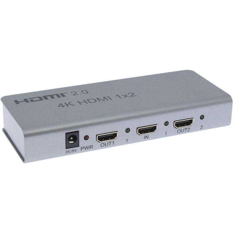 Splitter HDMI 2.0 Yatek YK-0102-2.0, supporte jusqu'Ă 4kx 2k avec 3D