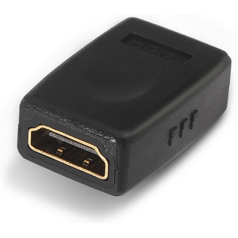 AISENS A121-0123 - Adaptateur HDMI permettant de joindre deux câbles, noir