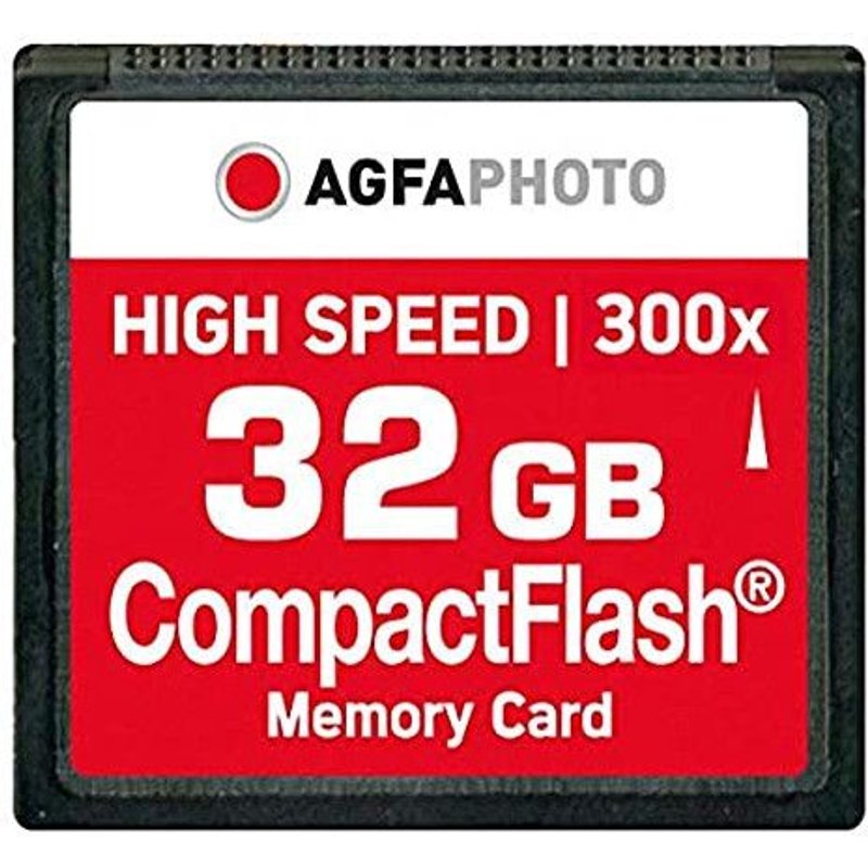 AgfaPhoto 120x Compact Flash MLC haute vitesse (CF) - Carte mémoire 32 Go