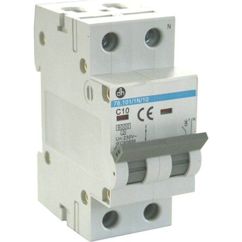 Disjoncteur magnéto-thermique (MCB) 1 + 32 A 230 VAC Electro Dh 78.101/1N/32 8430552145300