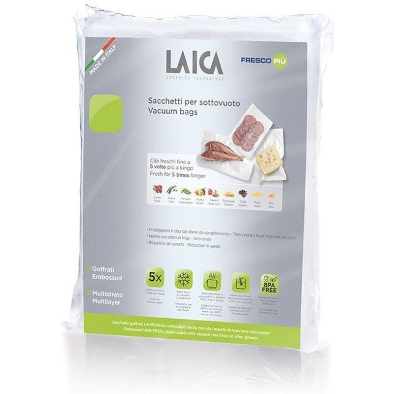 Sac sous vide laica vt3500/ 28+36cm/ 50 sachets