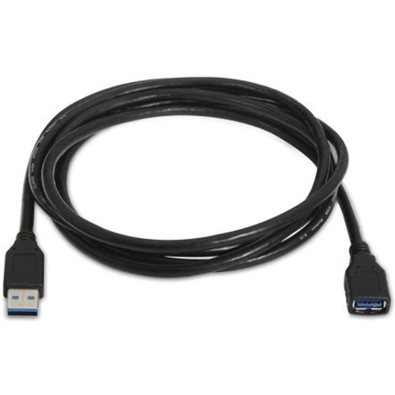 Câble Nanocable USB-A 3.0 Mâle vers USB-A Femelle 1m