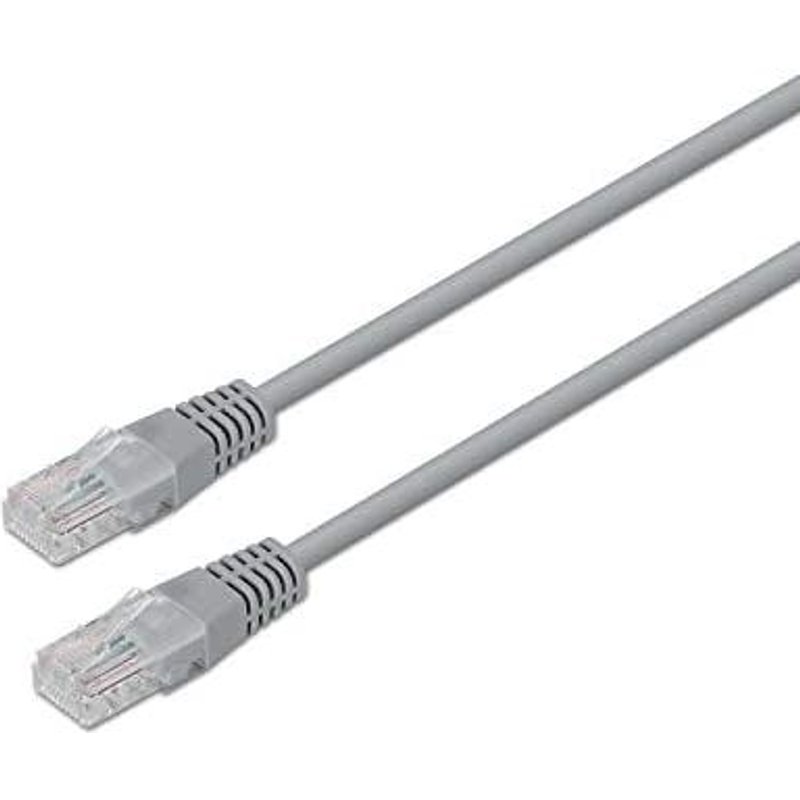 AISENS A133-0184 - Cordon de raccordement RJ45 Câble réseau (15 m, 10/100 Mbit/s, commutateur/Routeur/Modem/Panneau commun/Point d'accès/Champs de connexion) Couleur Gris