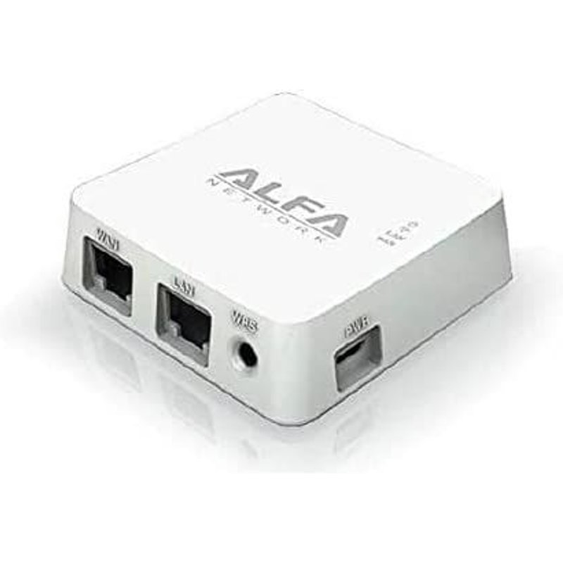 Routeur sans fil Alfa Network AIP-W512 de poche 11n prenant en charge un débit de données jusqu'à 150 Mbps, prend en charge la passerelle, le pont et le Wisp.