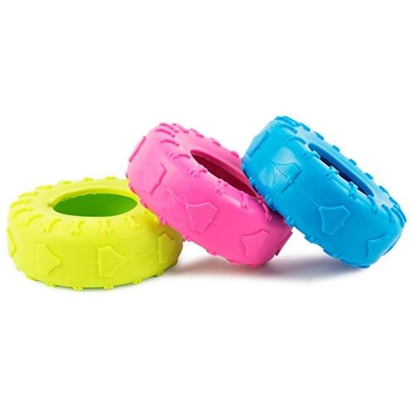 Roue En Caoutchouc À Morsures De Chien