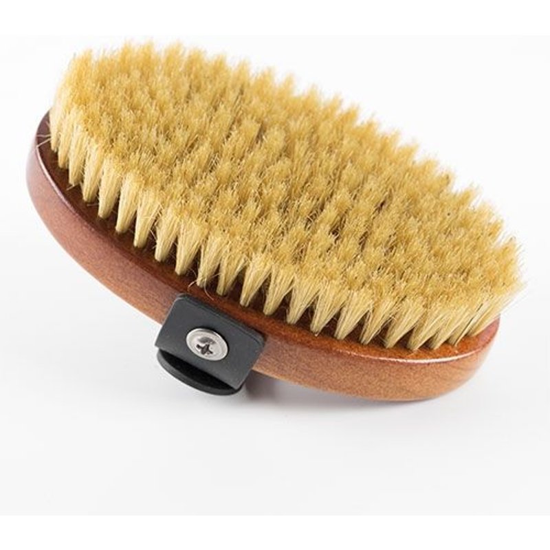 Brosse Ibanez Poils Naturels Ovales, Apporte De La Luminosité Au Manteau, Réglage Facile