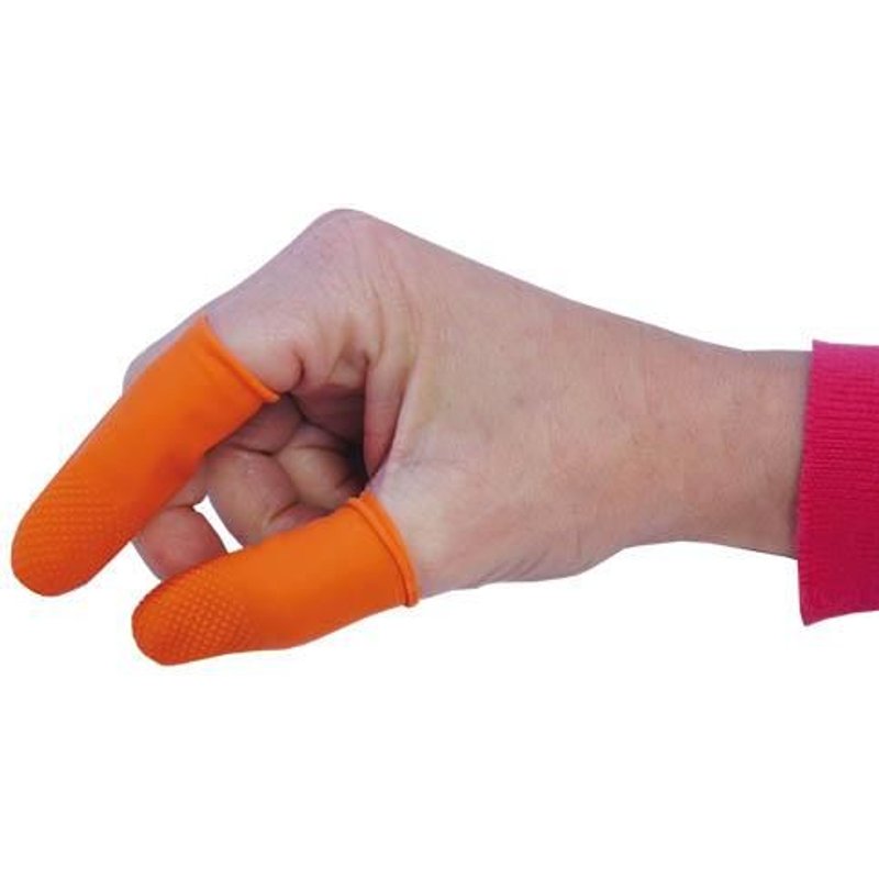 Latex Doigts De Latex Oranges