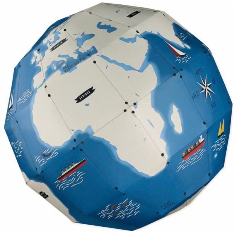 Kit Créatif Mon Globe Terrestre 3d