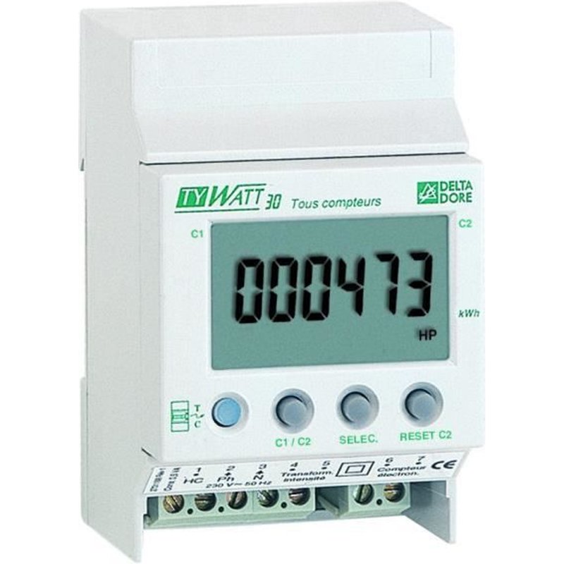 Indicateur de consommations Tywatt 30