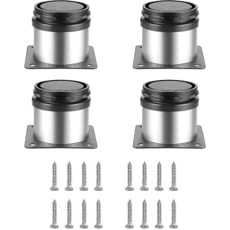 Pied De Meuble 4 Pièces Pieds De Meuble Réglables, Table Réglable En Hauteur En Métal