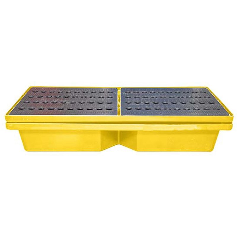 Bac de rétention 70l empilable avec caillebotis