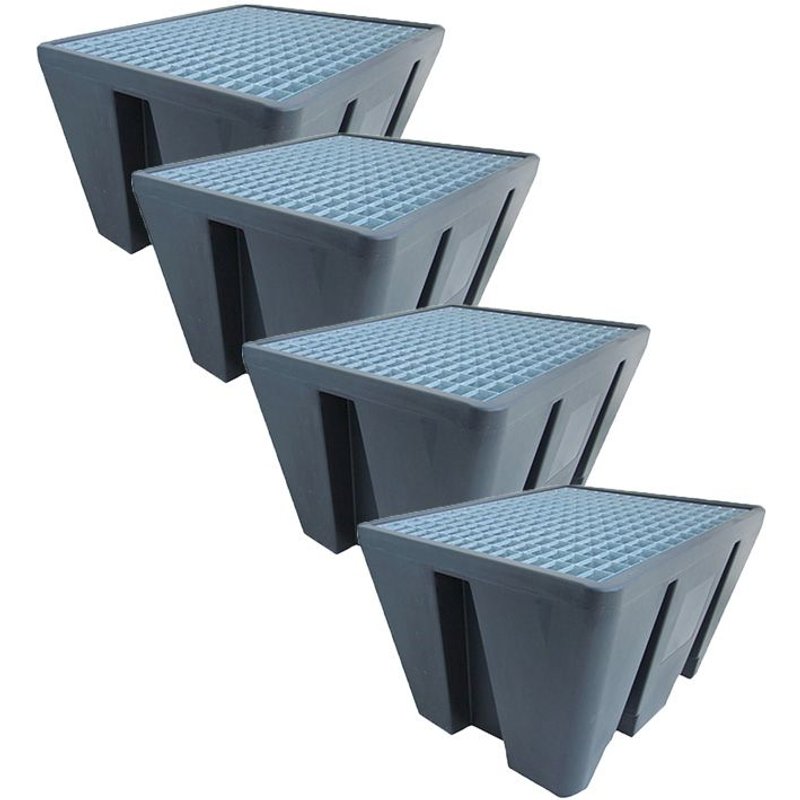 Bac de rétention 1 fût éco-lot de 4