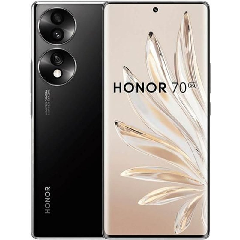 Honor 70 5G 8GB/256GB Negro (Midnight Black) Dual SIM