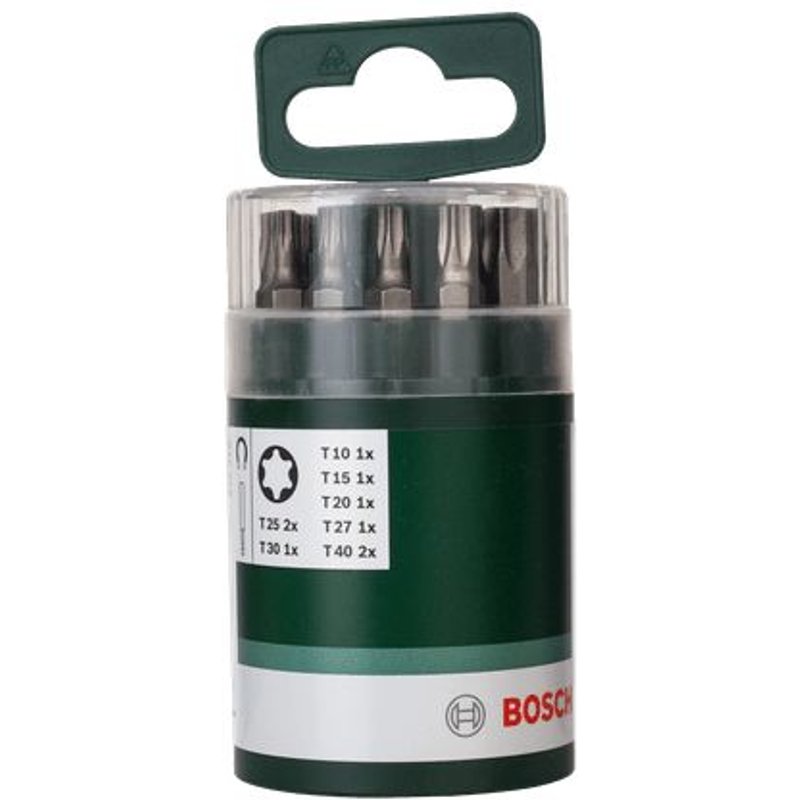 Bosch Coffret d'embouts de vissage standard pour vis Torx®, 10 pièces